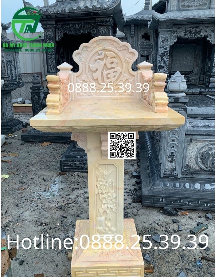 Kiểu Dáng Và Cấu Tạo Bàn Thờ Thiên Đá Tại Đồng Nai